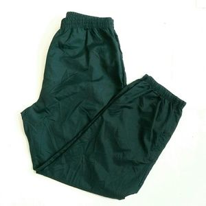 Vintage Reebok Track Pants Jogger Mens XL Green